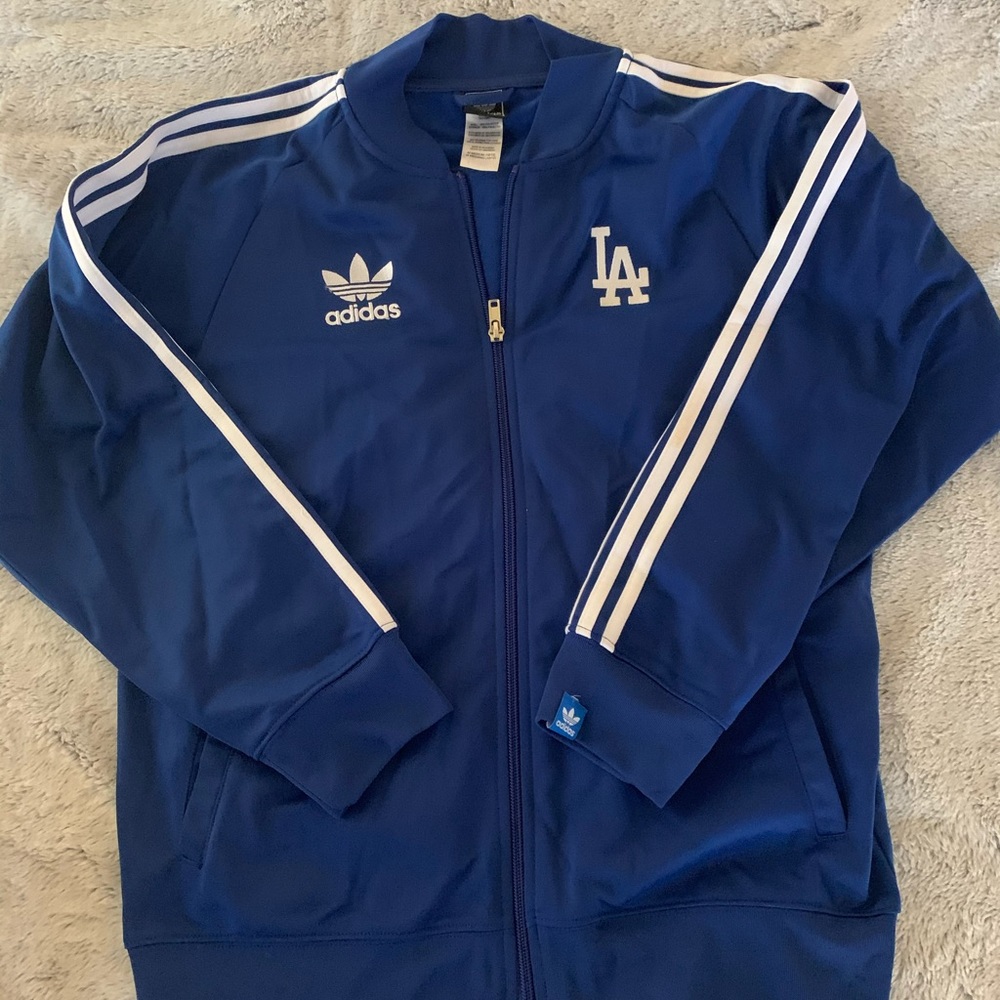 Adidas Dodger Track Jacket (Blue)